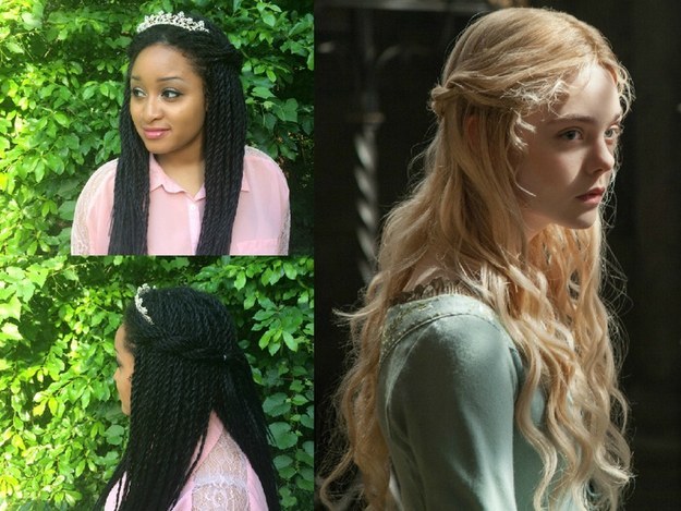 "You don’t have to have golden locks like Rapunzel or waist level tresses like Jasmine to be a princess," says Arlexis.