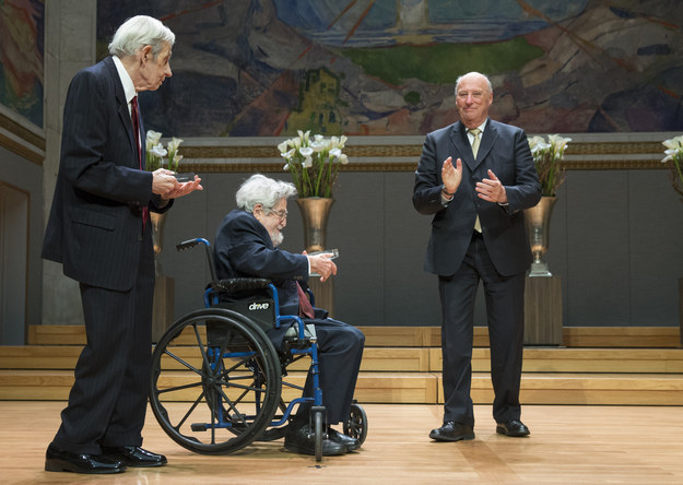 On Tuesday, Nash was honored by the King of Norway, along with longtime colleague Louis Nirenberg, with the Abel Prize for their work on nonlinear partial differential equations.