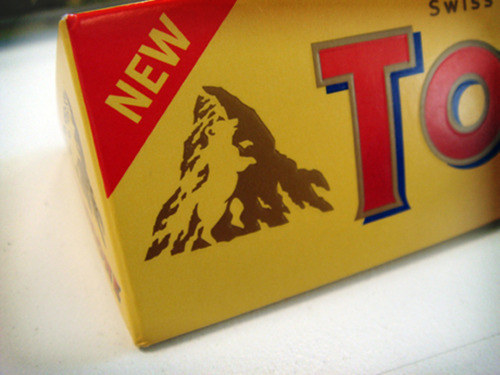 The bear in the Toblerone logo.