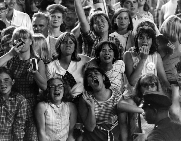 Beatlemania at its height in New York, August 15, 1965. 