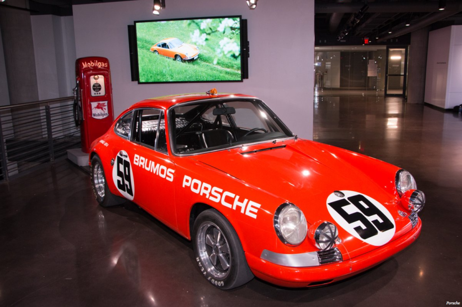 ... such as this Brumos Racing Porsche and ...