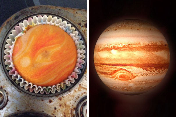 This Cupcake Looks Like Jupiter