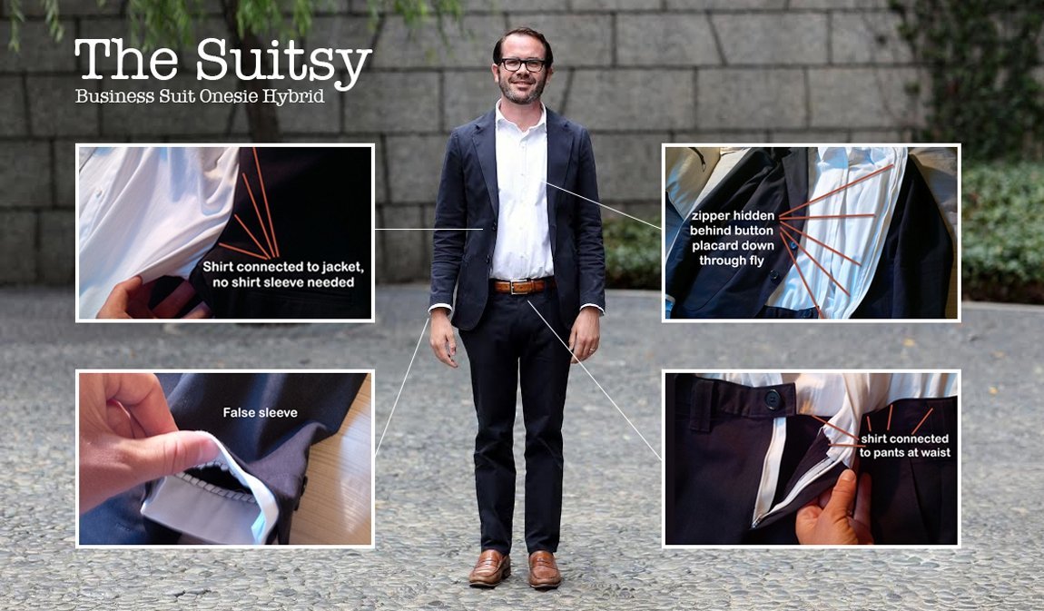 suitsy business one piece suit