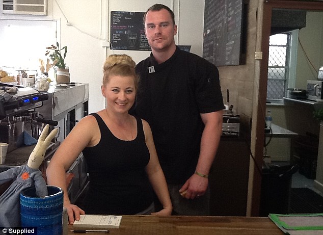 Owners of Cheese and Biscuit Cafe in Rockhampton,  Queensland, Jessica-Anne Allen and her husband Steve asked a man to leave their store when he complained about a new mum breastfeeding