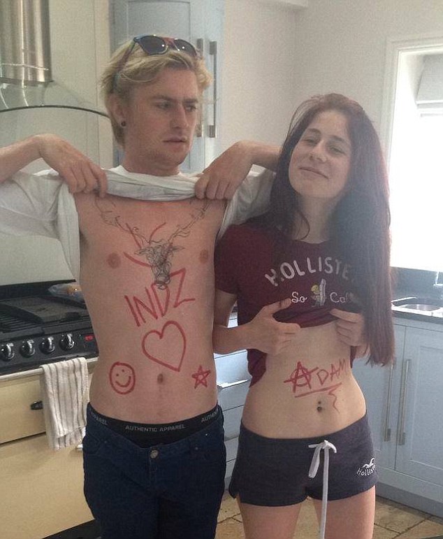 Summer holiday: Adam and his and girlfriend India, 17, right, will fly to Ibiza as planned next week