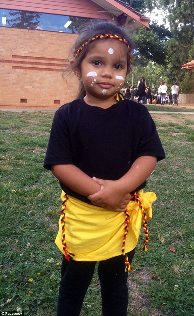 Little Samara was so affected by what happened that she did no want to go to her Aboriginal dance class 'because she was black'
