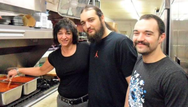 Not only did Italian restaurant owner Donna DeNicola offer $26,000 over the asking price, she also threw in a free pizza every month for the rest of their lives.
