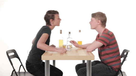 Exes Played "Truth Or Drink" And It Was Wonderfully Awkward