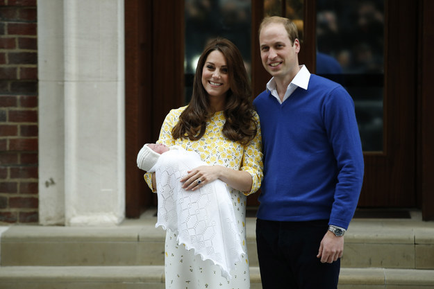 This is the first time the world has seen Princess Charlotte Elizabeth Diana of Cambridge since she left the hospital in her mother's arms on the day of her birth, May 2, 2015.