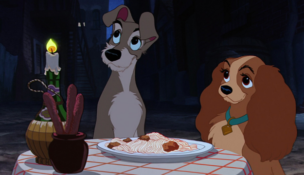 Tony's Spaghetti with Meatballs from Lady and the Tramp