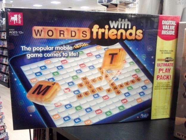 When we started turning board games into apps and then turning those apps back into board games.