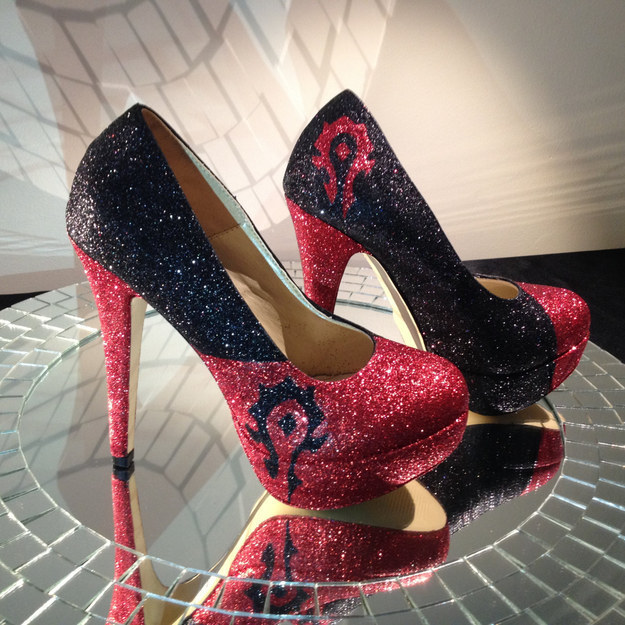 And these Horde heels.