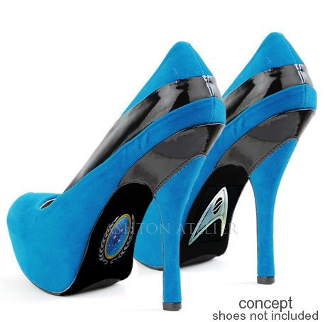 These hand-painted Star Trek heels.