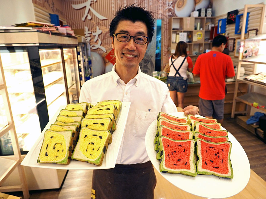 square-watermelon-bread-jimmys-bakery-taiwan-4