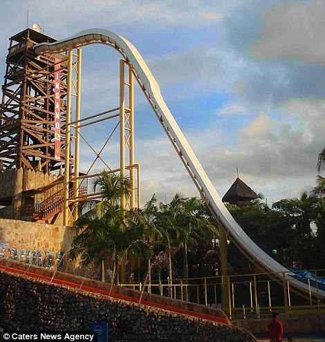 Brazil's Insano was once listed in the Guinness Book of World Records as the world’s tallest water slide