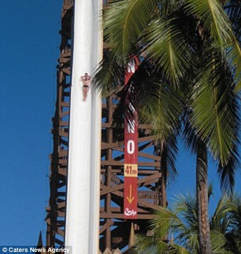 The 14-storey ride was bumped by Verruckt in Kansas City