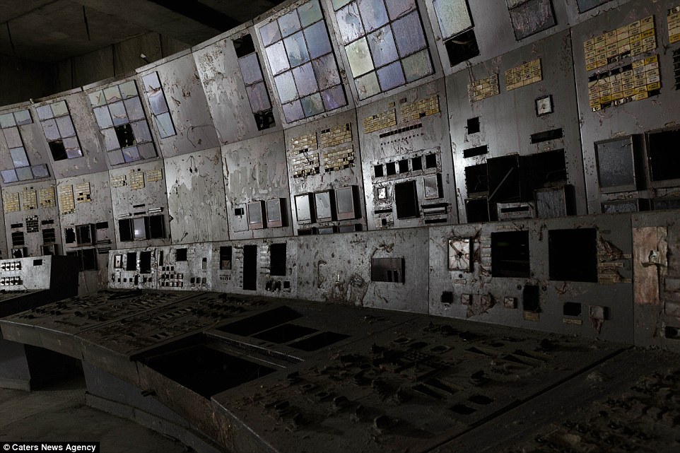 Abandoned: Chernobyl was Soviet Ukraine's first nuclear power plant, but on April 26 1986, a reactor deep inside the plant went into meltdown