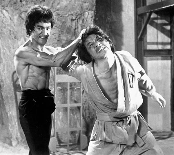 Jackie Chan was one of Lee’s anonymous enemies in Enter the Dragon.