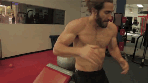 Can You Get Through Watching Jake Gyllenhaal Training For "Southpaw" Without Feeling Things?