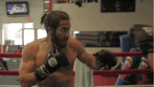 Can You Get Through Watching Jake Gyllenhaal Training For "Southpaw" Without Feeling Things?