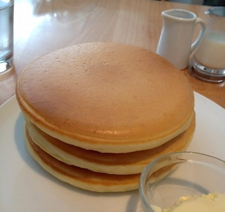 These super-smooth pancakes.