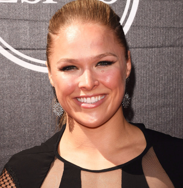 UFC Queen Ronda Rousey won the ESPY for Best Fighter tonight, beating out a category of all male nominees.