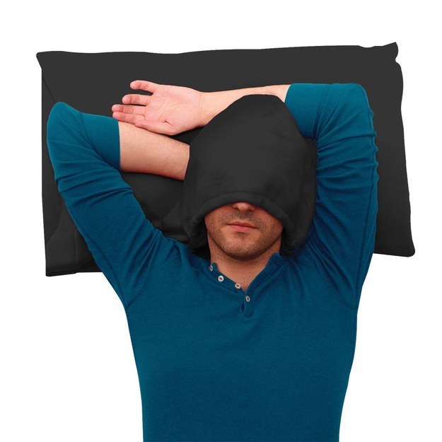 This hoodie pillow that lets you sleep till noon uninterrupted.