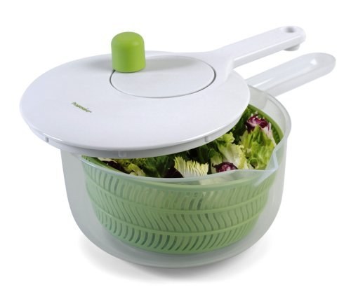 A salad spinner that's easy to clean.