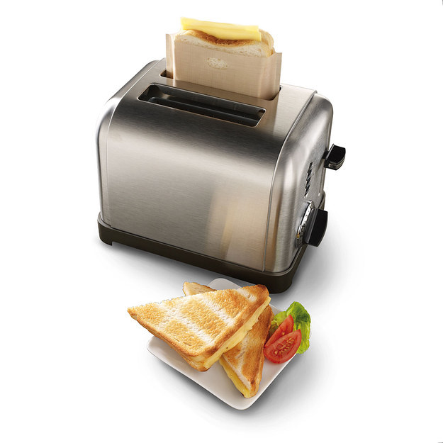 Bags that transform your toaster into a grilled cheese making device.