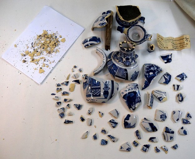 Staff at a British museum are searching for a little boy who accidentally smashed a historic artifact last year.