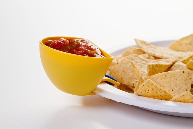 A set of dip clips you can attach to any plate or bowl.