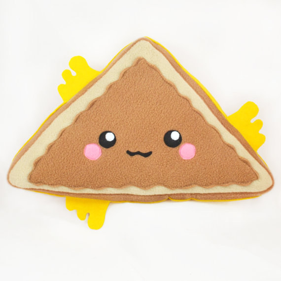 This deliciously cute grilled cheese.