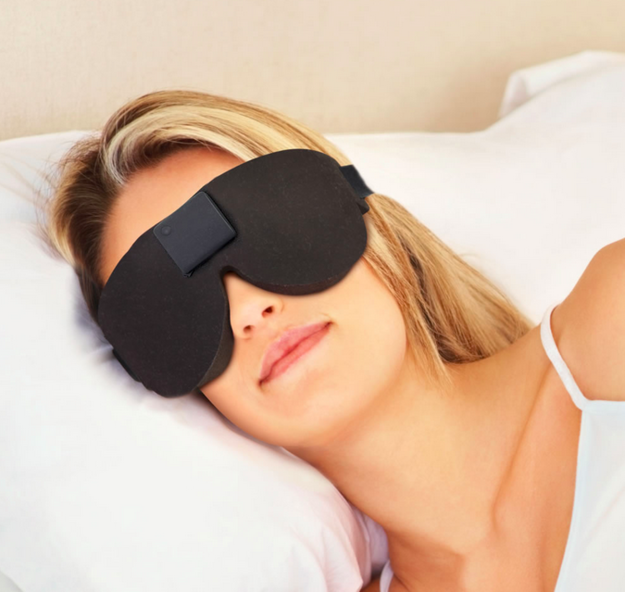 This sleep therapy mask that blocks out all light.