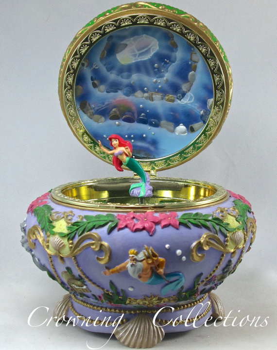 The Little Mermaid Music Box, $289.99