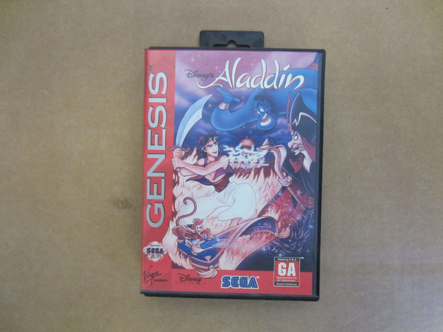 Sega Genesis Aladdin Game, $255.19