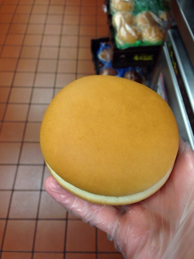 This impossibly smooth bun.