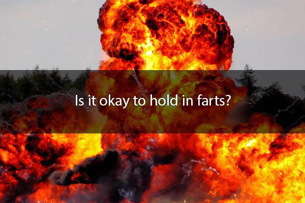 Everyone has held in some gas now and again, but can it do damage to you? Holding in a fart can cause bloating and other uncomfortable symptoms, but worst of all it can cause hemorrhoids or even a distended bowel. But don't worry, because you'll release the gas as soon as you fall asleep before any of these things occur.