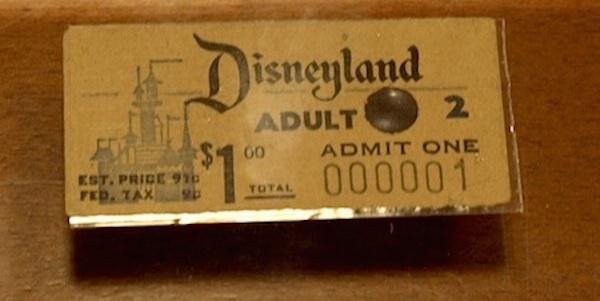 Disneyland started out charging $1 for admission. Now it will cost you $99 to enter the park.