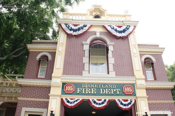 Walt Disney had his own secret apartment on Main Street above the Fire Department. The light in the window that shines today signifies Walt’s presence.