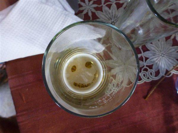 You have beer, be happy!