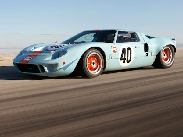 Most Expensive American Car: 1968 Ford GT40 Gulf/Mirage Lightweight Racer
Price: $11,000,000

One of just 107 examples, the Ford GT40 is considered America’s most successful foray into European racing, emerging out of a grudge match between Henry Ford II and Enzo Ferrari following a failed acquisition of Ferrari by Ford.
