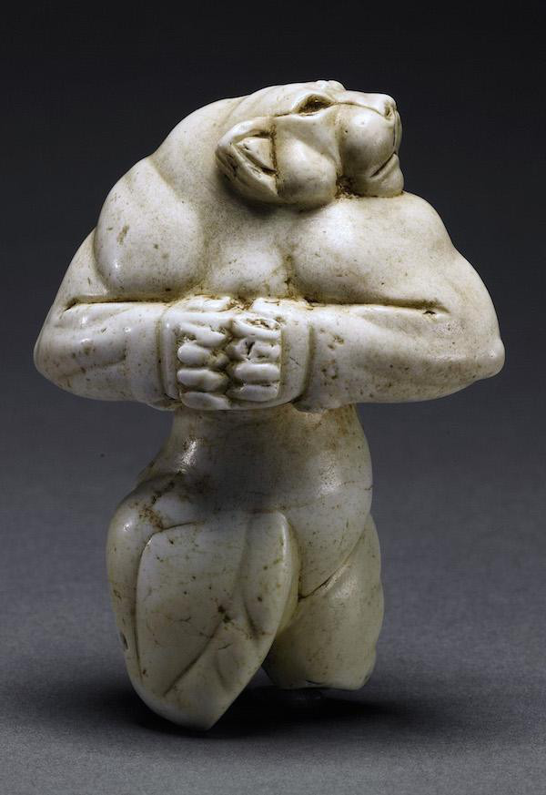 Most Expensive Antiquity: The Guennol Lioness
Price: $57,161,000

Diminutive in size, but monumental in conception, The Guennol Lioness  is of Elamite origin and is thought to have been made between 3000 and 2800 BCE—the same period in which writing systems were being developed, the wheel was being invented, and cities were beginning to rise in the region of ancient Mesopotamia.
