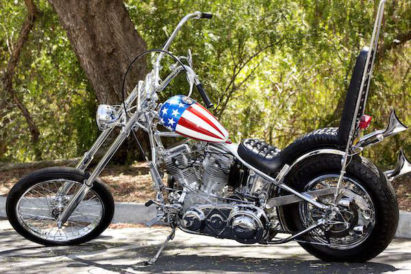 Most Expensive Motorcycle: “Easy Rider” Chopper
Price: $1,350,000

This Harley-Davidson was a pivotal piece in the 1969 film “Easy Rider”, a counterculture classic. Sold by California-based auction company Profiles in History in 2014, this piece of movie memorabilia maintains the title of the most valuable motorcycle in existence.