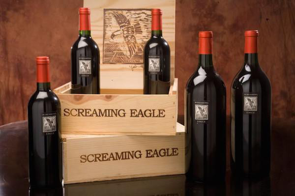 Most Expensive Bottle of Wine: Screaming Eagle Cabernet Sauvignon 1992
Price: $500,000

Sold in 2000, a six-liter bottle of Screaming Eagle Cabernet currently holds the unofficial title of most expensive bottle of wine ever sold at auction. It went under the hammer at a charity wine auction in Napa for the staggering sum of $500,000, and was reported to have been purchased by Chase Bailey, a former Cisco Systems executive.
