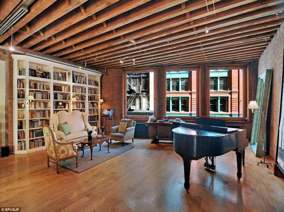 The singer-songwriter keeps a piano at her apartment, which is six storeys up and guarded by a former NYPD officer