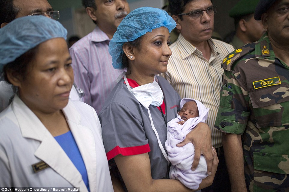 Heroes: Suraiya was born after a three hour long operation while doctors battles to save her and her mother's life