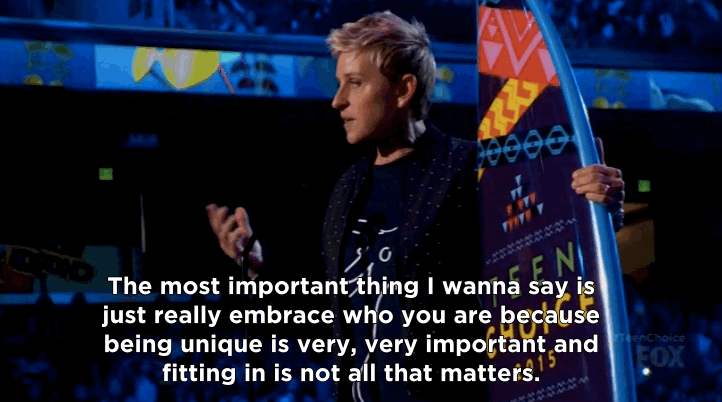 Ellen DeGeneres Won A Teen Choice Award And Her Speech Will Make You Feel Things