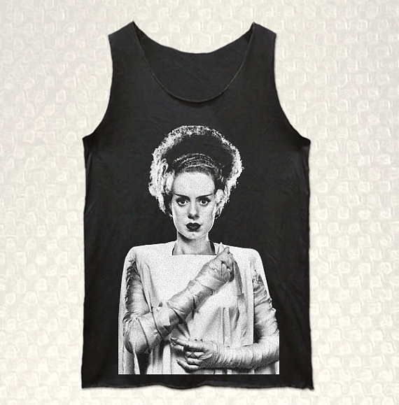 This Bride of Frankenstein tank top for him or her.