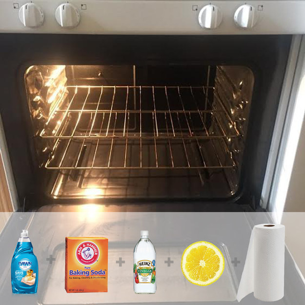 Clean your oven with ingredients you already have in your kitchen.