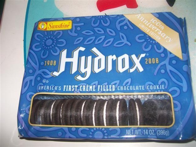 Oreos copied Hydrox, not the other way around.